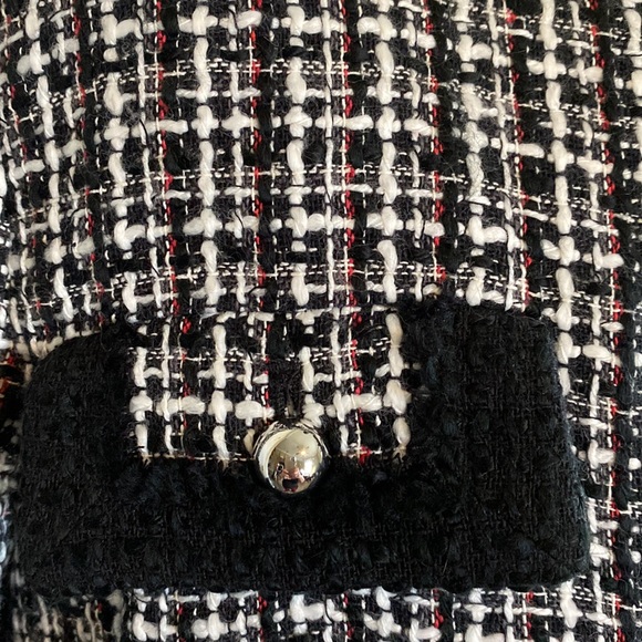 WhiteHouse Black Market Silk Blend Tweed Blazer - Picture 10 of 12